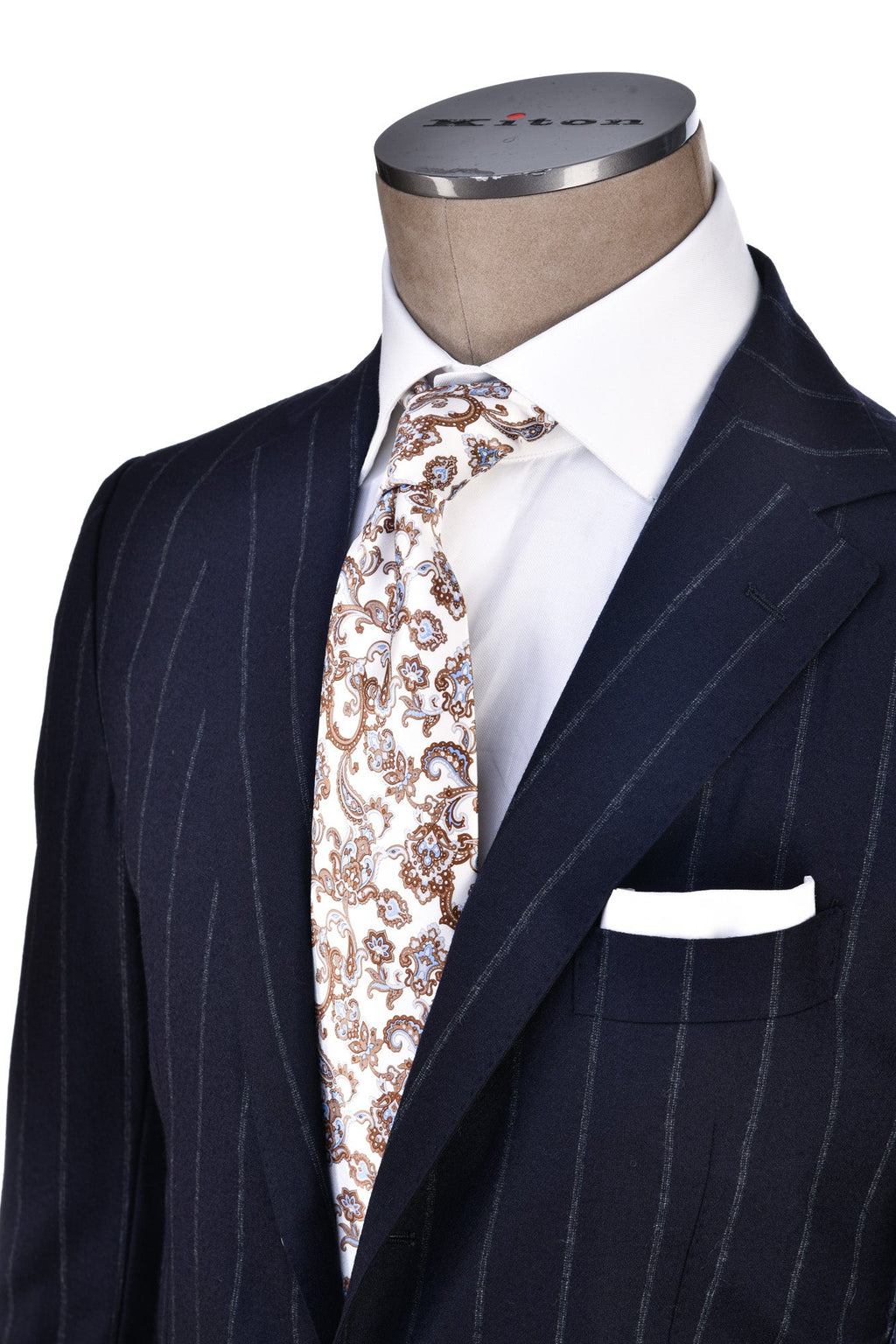 Sartorio Pinstripe Virgin Wool Suit
