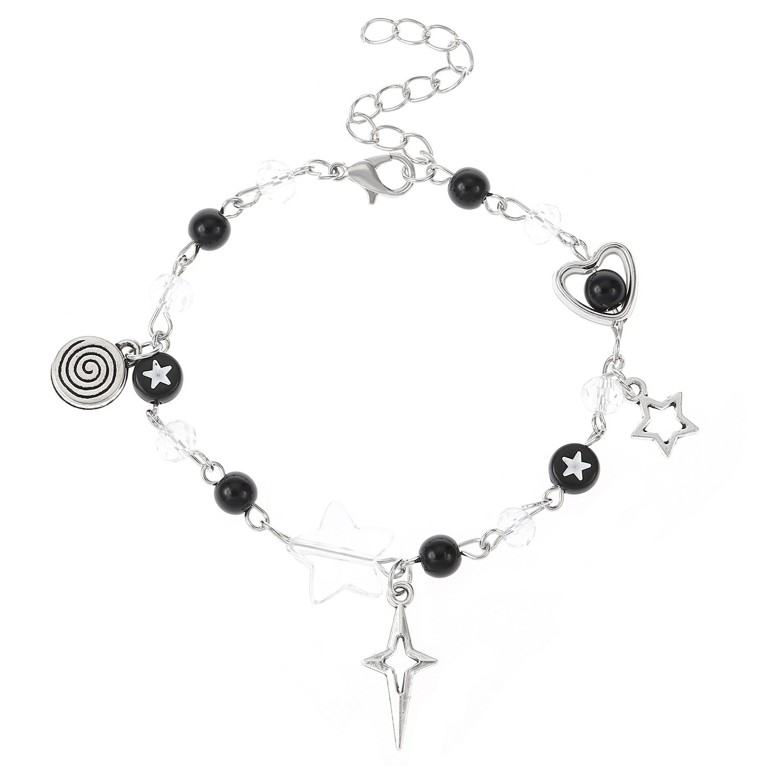 Out Cat's Paw Love Sun Moon Couple Bracelets