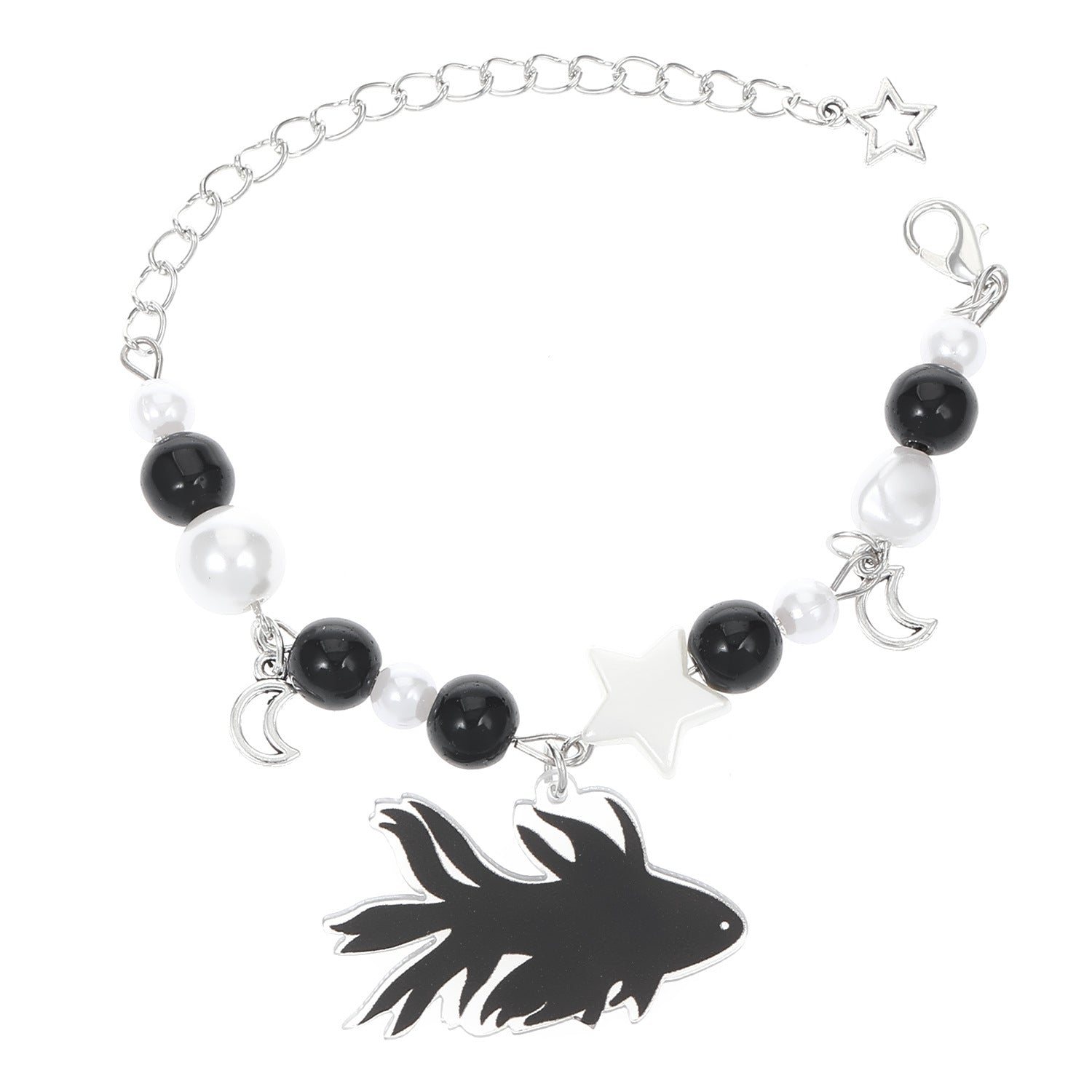 Out Cat's Paw Love Sun Moon Couple Bracelets