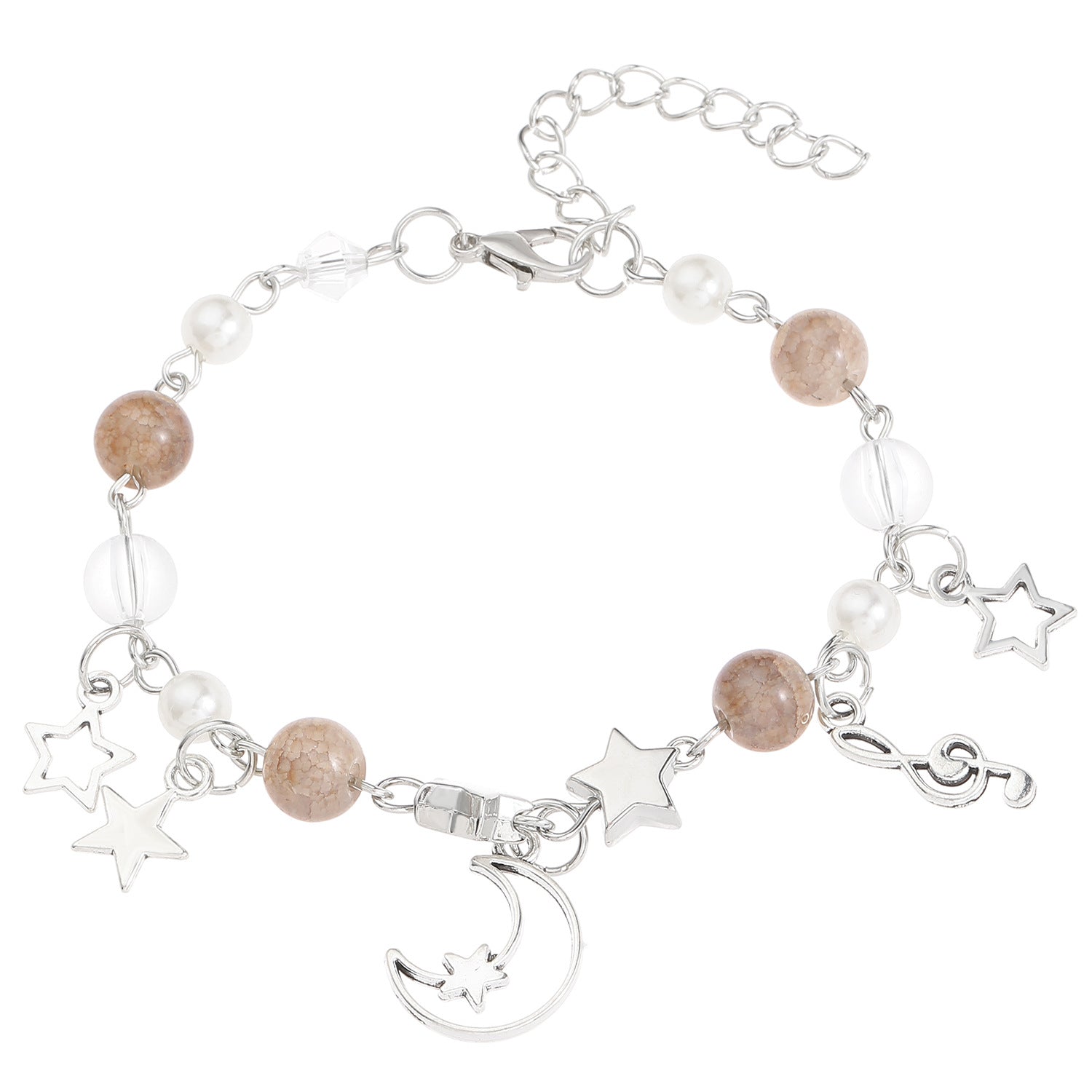 Out Cat's Paw Love Sun Moon Couple Bracelets