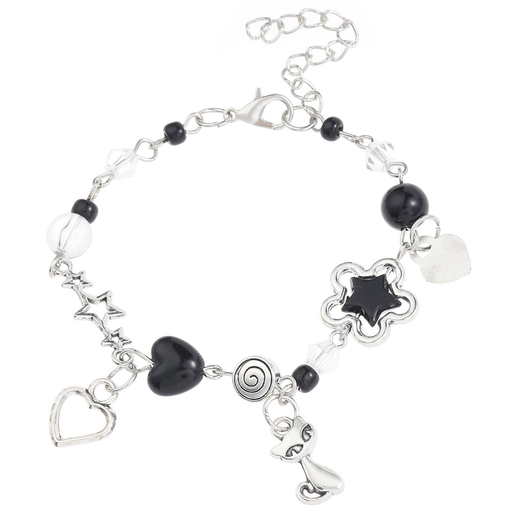 Out Cat's Paw Love Sun Moon Couple Bracelets