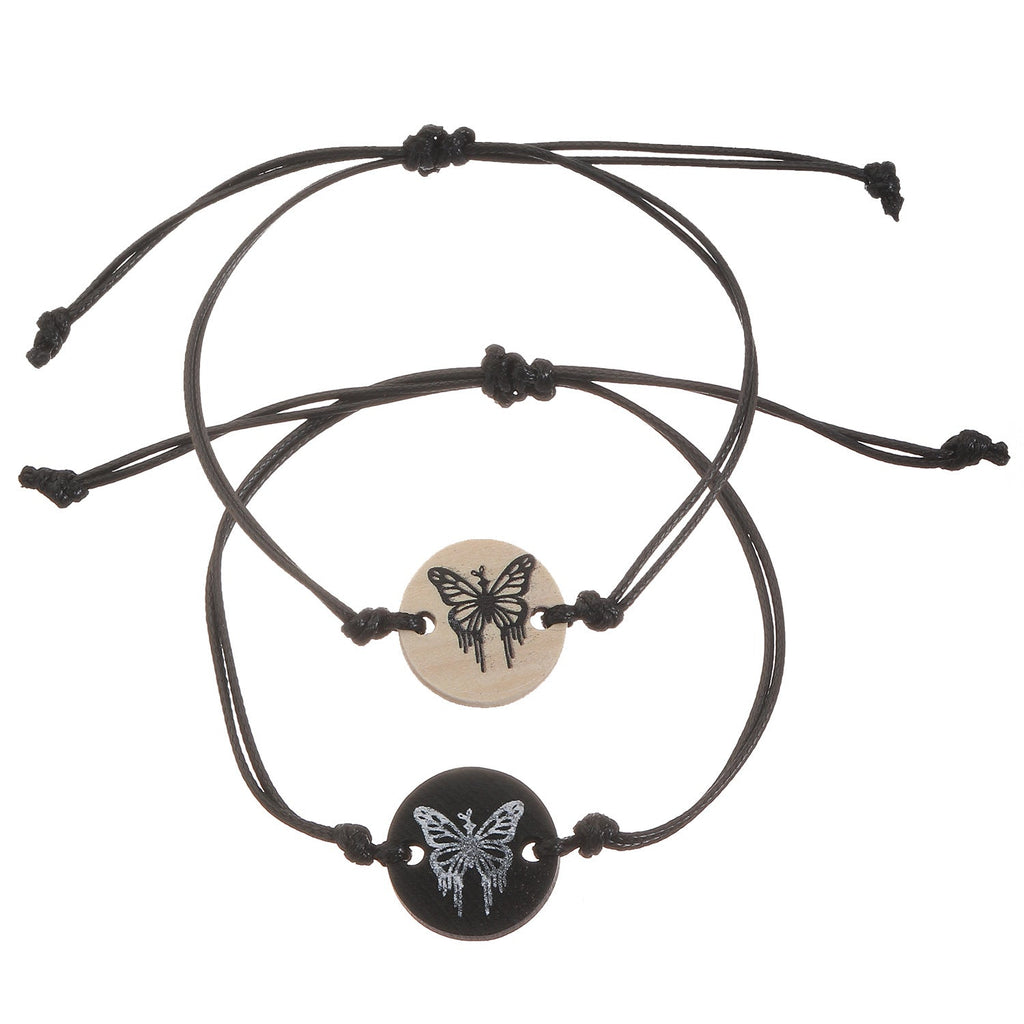 Out Cat's Paw Love Sun Moon Couple Bracelets