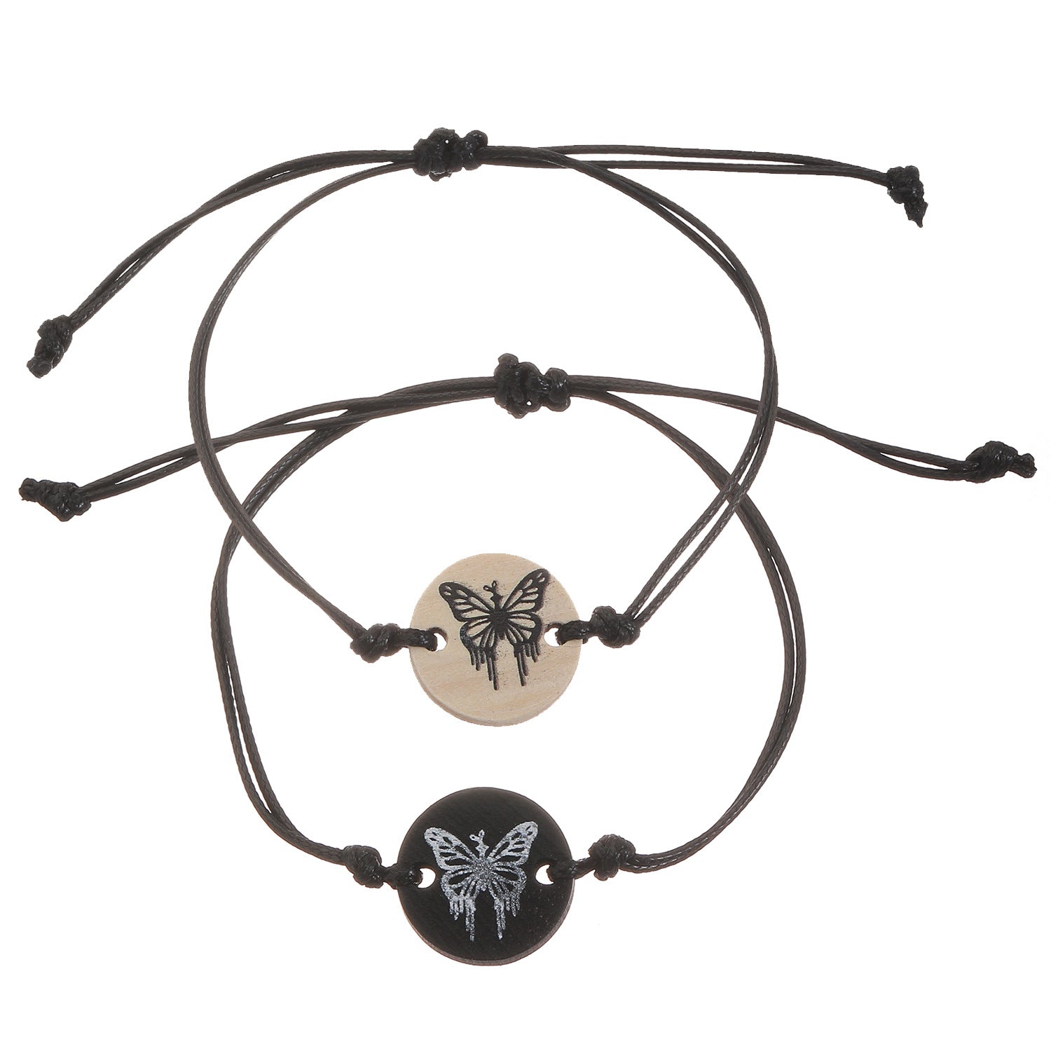 Out Cat's Paw Love Sun Moon Couple Bracelets