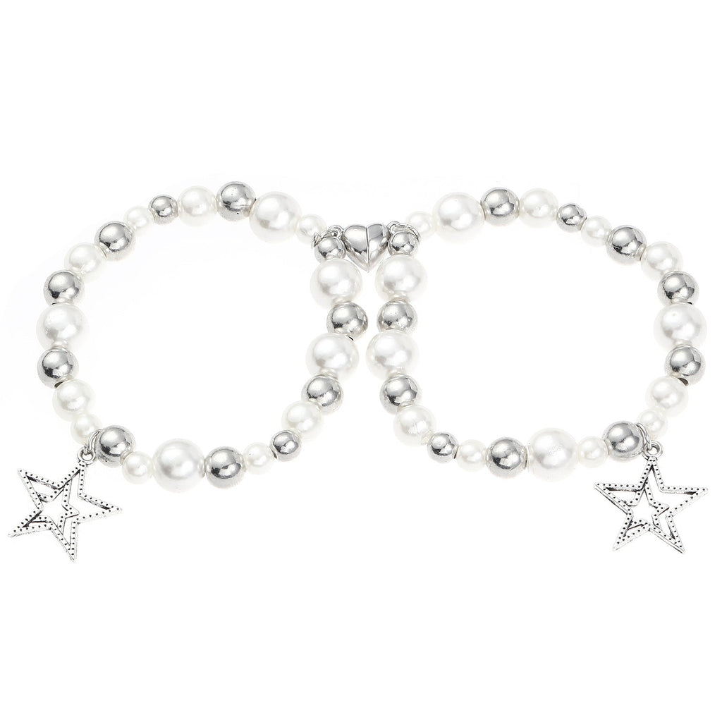 Out Cat's Paw Love Sun Moon Couple Bracelets